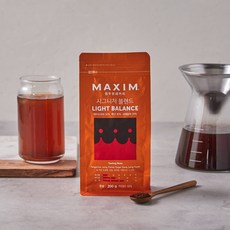 맥심 [맥심] 원두분쇄커피 시그니처 블렌드 라이트 밸런스 200g, 맥심 [맥심] 원두분쇄커피 시그니처 블렌드 라이트 밸런