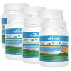 굿헬스 콜로스트럼 초유 밀크 파우더 Good Health Colostrum Milk Powder, 6개
