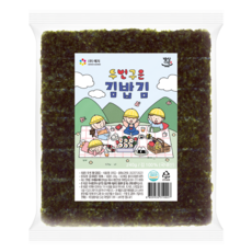 예지김 잘 안터지는 두번구운 김밥김 100매, 2개
