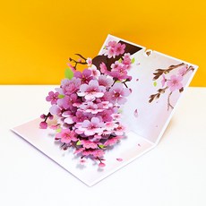 Leeum-Dream 櫻花卡片3D立體卡片+信封