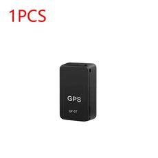 CarTracker 실시간 추적 도난 방지 위치 미니 자기 GF-07 GPS 강력한 마운트 SIM 메시지 포지셔너, 01 GF07-1pcs