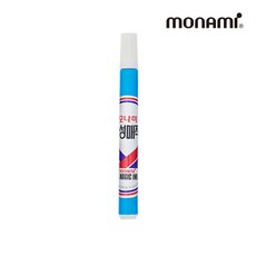 모나미 둥근닙 유성매직, 하늘, 1개