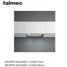 愛琴海廚房 義大利 Falmec G150 全隱藏式油煙機 77.6/105.3cm 全崁式 靜音, 77.6公分