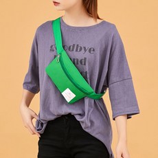 [딕피스트] 사각 패치 웨이스트 힙색 + 키홀더 포함 [6color], 상품선택, 그린
