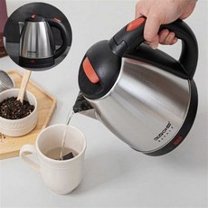이알엠플러스 키친아트 스텐 전기주전자 1.8L 전기티포트