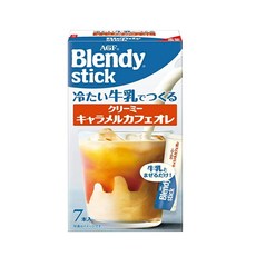 일본 블랜디 blendy 카페오레 스틱 커피 브랜디 8개입, F. 콜드브루 카라멜라떼 7팩