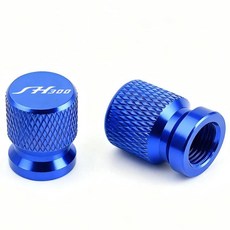 오토바이 내구성 휠 타이어 알루미늄 밸브 캡 스템 커버, 5. Blue, 1개