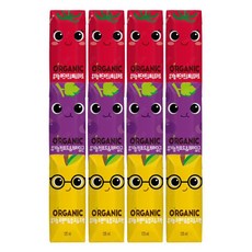 롯데 오가닉 어린이주스 125ml 3종x4입 간식