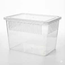 JIF 적재형케이지 소사이즈 롱타입, 반투명흰색, 1개