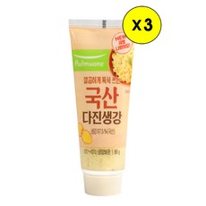 (냉장)[풀무원]튜브다진생강80g, 80g, 3개
