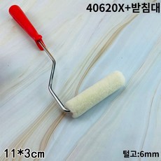 모서리 고밀도 아트 인테리어 그레인 브러쉬 목재 디자인 셀프 텍스처 페인트 롤러, 40620Xx스탠드 호주 울 화이트 4인치, 1개