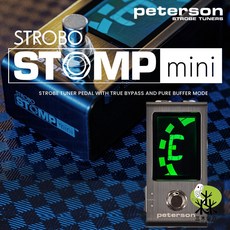 Peterson Strobo Stomp mini 踏板式調音器 頻閃式 校音器, 1個