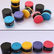 多功能球拍吸汗帶：網球、羽毛球、魚竿通用防滑纏繞手膠，舒適吸汗，多色可選, （黑色）防滑吸汗帶,【18個裝】, 1個