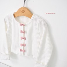 미니 리본 골지 가디건 (4color/S-L) 아기 유아 키즈 여아 발레니트 발레가디건 니트가디건 리본가디건