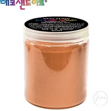 JINI 색모래 250g 주황 아기놀이완구