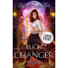 (英文圖書)Luck Changer: A Large Print Found Family Supernatural Academy Novel 精裝版, Sarah Biglow, 英文