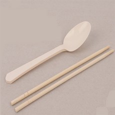 라포픽 개별포장 일회용 수저세트 여행용수저
