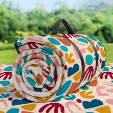 마술사 휴대용 두터운 피크닉매트 대형 캠핑매트 방수 방습, 스타일 K