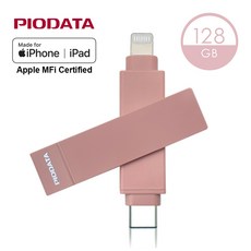 PIODATA iXflash 雙認證加密備份碟 128GB
