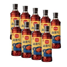 CJ 제일제당 하선정 국산 명품 멸치액젓, 500g, 9개