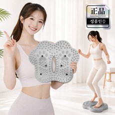 켈리앤스테판 지압 스텝퍼 에어 스테퍼 천국의계단 계단오르기 가정용 유산소 운동기구, 뉴그레이