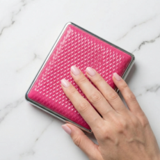 일리프 구김방지 일반형 하드 담배 케이스, 1개, 소프트 핑크