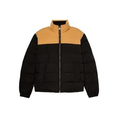 팀버랜드 투톤 하이 넥 패딩 코트