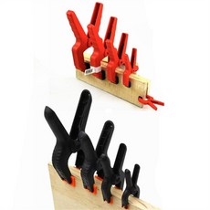 5-20Pcs 2/3Inch 스프링 클램프 DIY 도구 플라스틱 나일론 클립 A 타입 목공 지주 사진 스튜디오 배경, 03 Black 2Inch 5Pcs