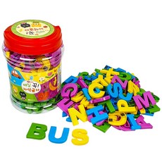 매일 꼭 자석글자(통)(파스텔) /한글자석 숫자자석 영어자석 택 1, 1개