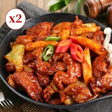 서초닭 춘천 프리미엄 넓적다리살 닭갈비 매운맛 순한맛 택1 600g 2팩