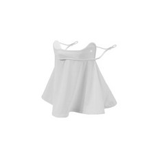 素色耳掛式防曬面罩, 淺灰