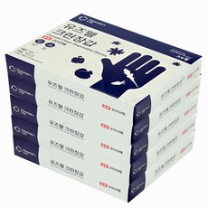 찐스토어 유즈웰 크린장갑 위생장갑 비닐장갑 200매, 5개, 200개입