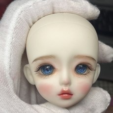 小豆蔻 六分妝頭 附贈眼珠, 1個, 藍瞳,單買素體