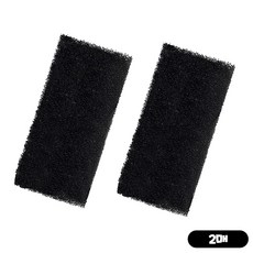 [초록끈] 아마존 측면여과기3W JP-012F 리필용스펀지2개, 3W, 2개