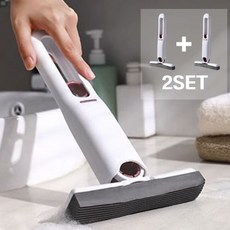 포시디아 미니 다용도 원터치 밀대 간단한 얼룩 물기 제거 스퀴지