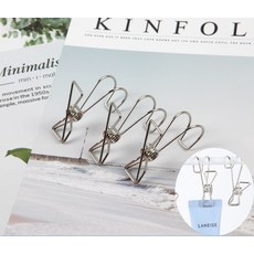 스틸 욕실 주방 만능 후크 고리 집게 소형 1P, 상세페이지 참조, 1개