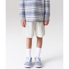 MUSINSA STANDARD KIDS 와플 라운지 쇼츠 [아이보리] 416879