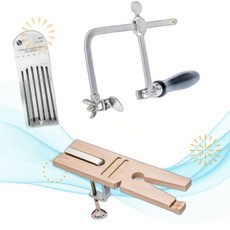 SE 실톱대 3-in-1 전문가용 주얼러 톱 세트 프레임 144개 날 GK