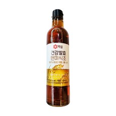 CJ 백설 100%자연발효 현미 식초 800ml