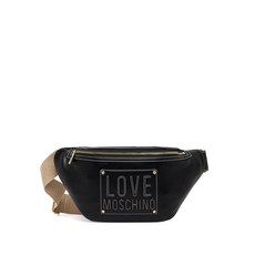 러브모스키노 로고 디테일 집업 벨트 백