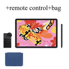XPPen 매직 드로잉 패드 그래픽 태블릿 모니터 안드로이드 2K 해상도 16384 압력 8GB 256GB 12 인치, remote control bag, CHINA