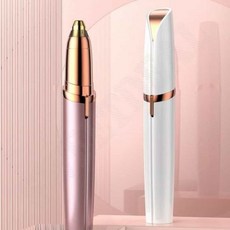 전동 눈썹정리기 눈썹전동칼 눈썹잔털지우개, DA전동눈썹제모기(화이트)