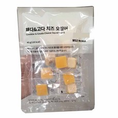 무인양품 체다&고다 치즈 오징어, 1개, 40g