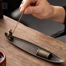 핫프로컬렉션 인센스 홀더 인센스홀더인테리어, 나뭇잎