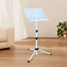 악보 스탠드 보면대 철제 접이식 음악 휴대용 피아노 파스텔 예쁜, E. 파란색 악보대  브라켓