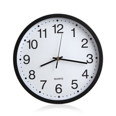 제이킨 무소음 벽시계, 무소음벽시계=블랙, 무소음벽시계=블랙