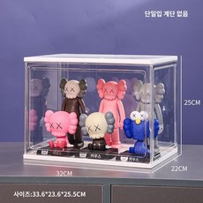 정리함 피규어 진열대 장식장 쇼케이스, 계단 없음 대형