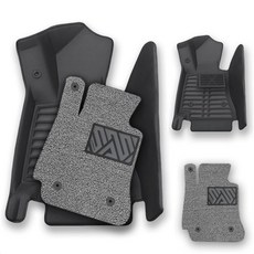 오토메이트 6D 카매트 코일매트 풀세트 전차종 블랙, 현대 (더뉴)맥스크루즈 (13~19)