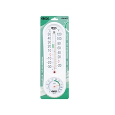 EDS EDS-A77 爬蟲箱專用環境溫濕度計，雙顯指針式，免電池設計，精準監測, 白色, 1個