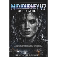 (영문도서)Midjourney V7 User Guide: Complete Step-By-Step Manual to Master AI Image Genera... Paperback, Independently Published, English, 9798279064120